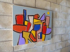 "Sunny Day In St. Tropez", an Original Painting by Kenneth Joaquin