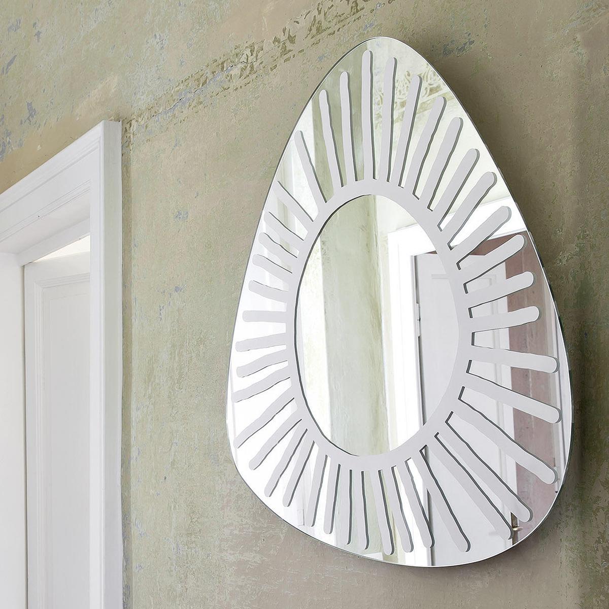 Hand-Crafted Sunny Day Mirror For Sale