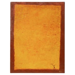 Peinture Vintage "Sunny Desert" (Désert ensoleillé)