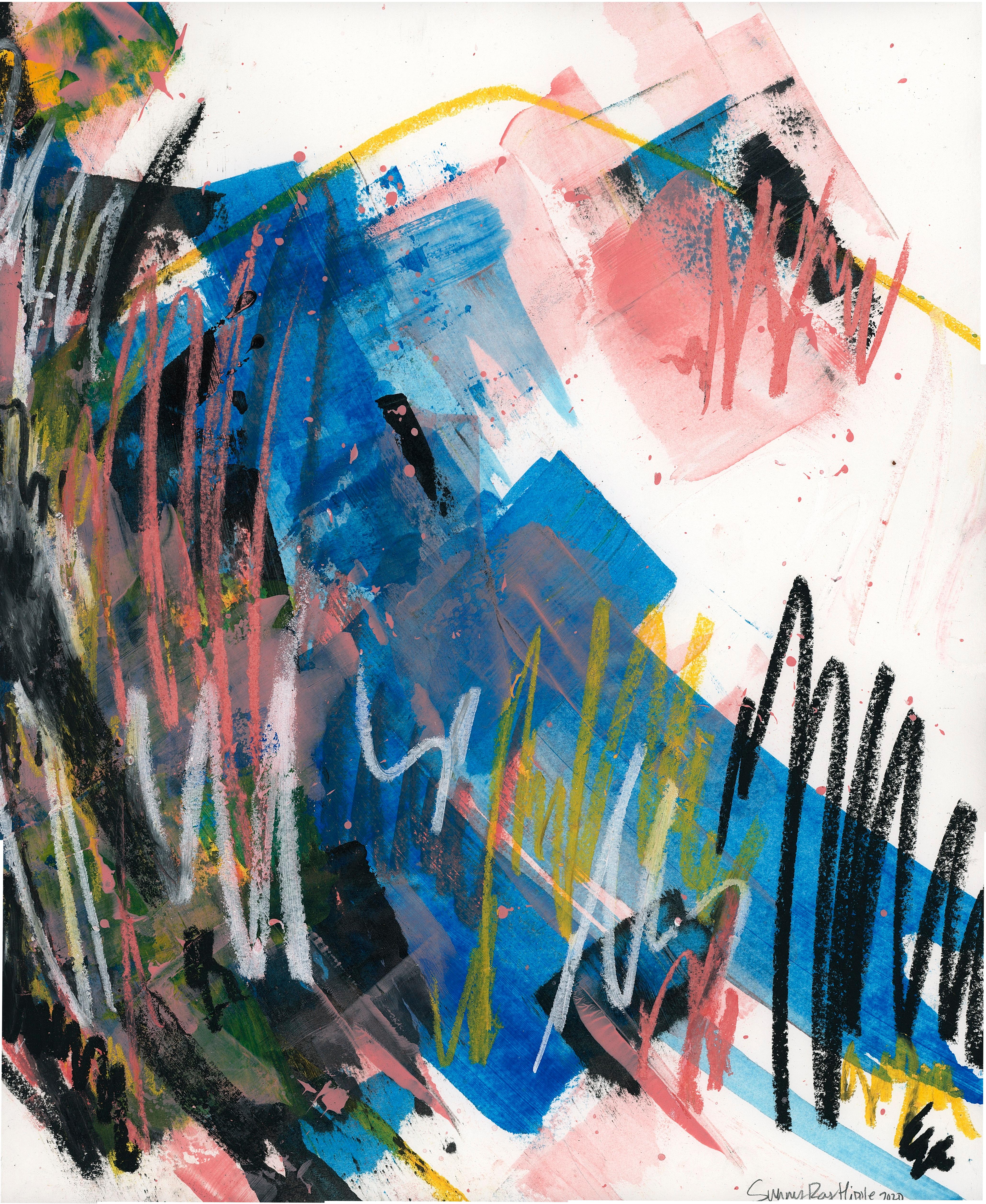 Abstract Painting di Sunny Ray Hipple - Come se!