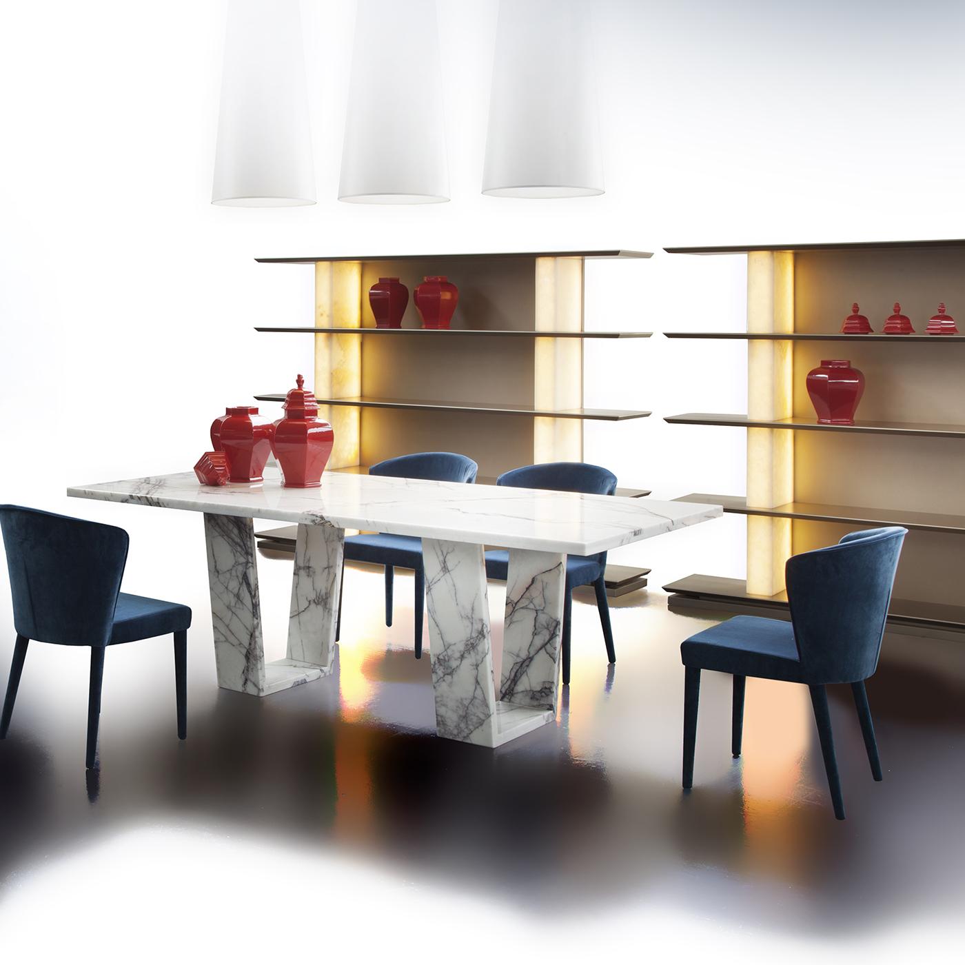Sunny Marble Dining Table by Giorgio Soressi 1