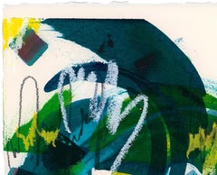 Changing Colors, Original Signed Contemporary Abstract Expressionist Painting