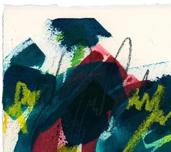 It's Fall, Original Signed Contemporary Abstract Expressionist Painting