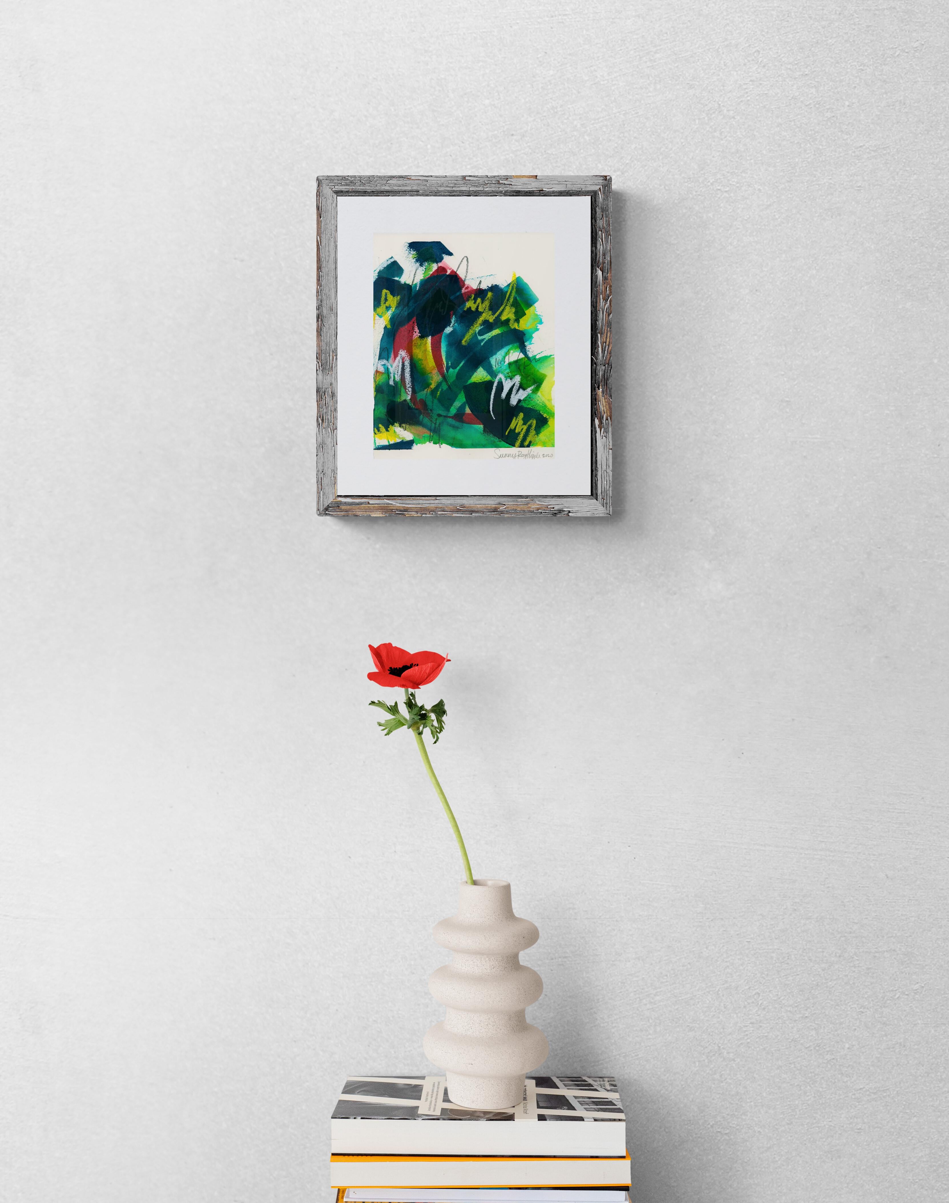 Es Otoño, Pintura Expresionista Abstracta Contemporánea Original Firmada en venta 2