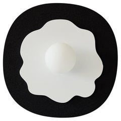 Sunny Side Up Sconce by Hannah Bigeleisen, Handcrafted Wall Light