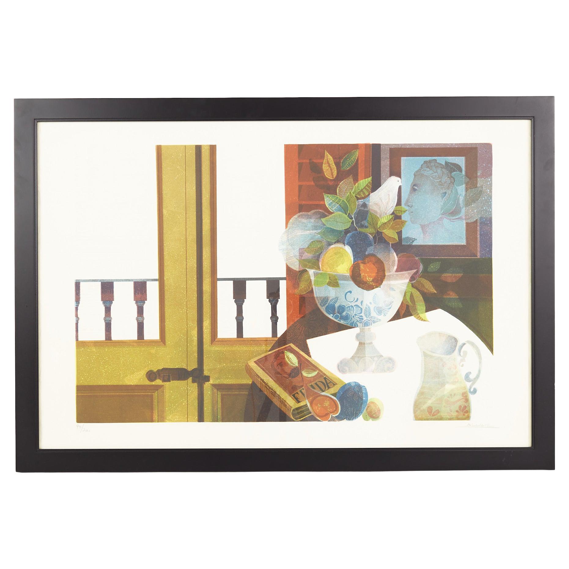 Large MixedMedia Art Piece at 1stDibs