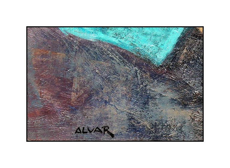 Sunol Alvar Sunol Alvar Original Oil Painting on Canvas Large Female