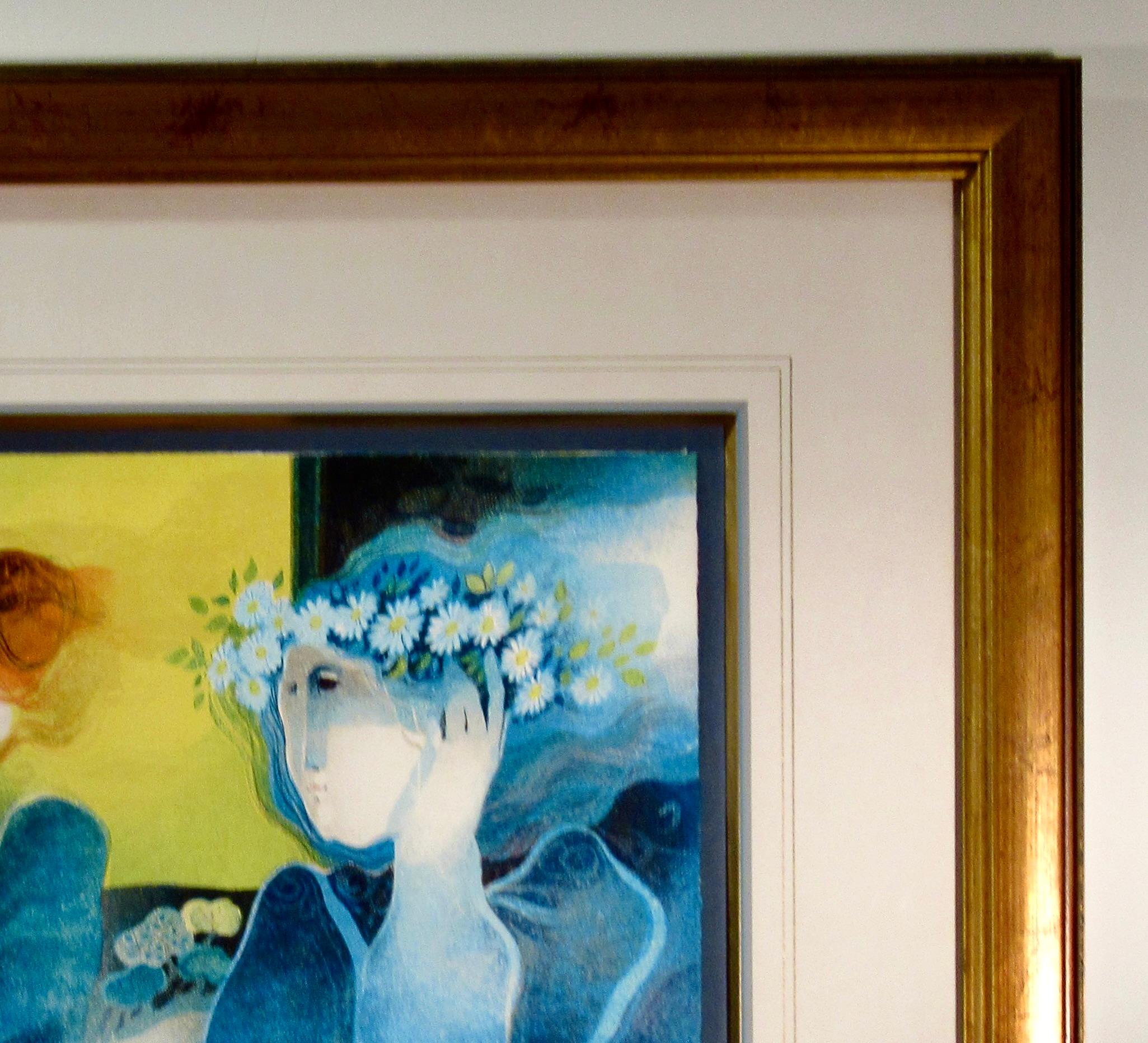 Mujeres con paloma y flores en venta 3