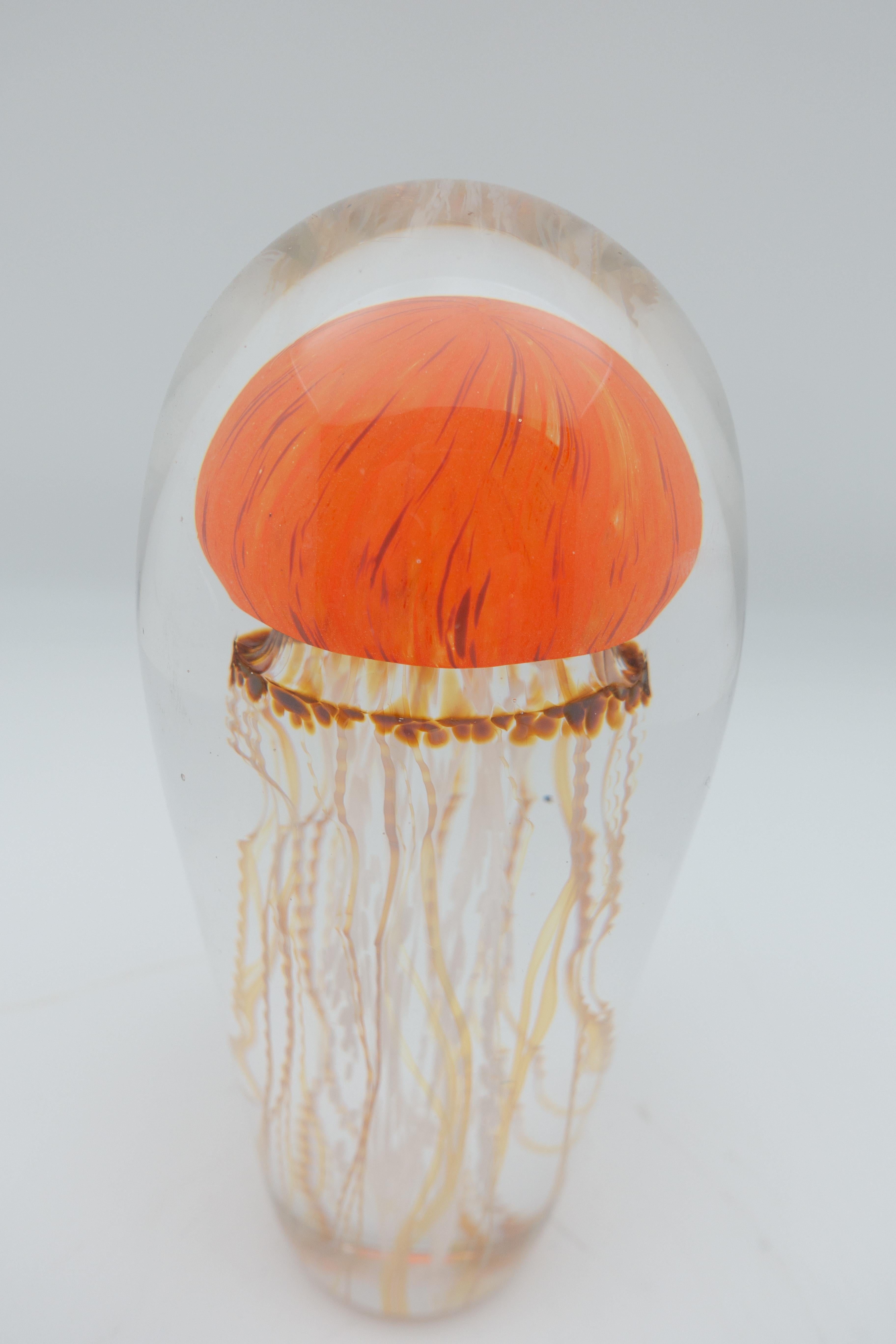 jellyfish clay sculpture