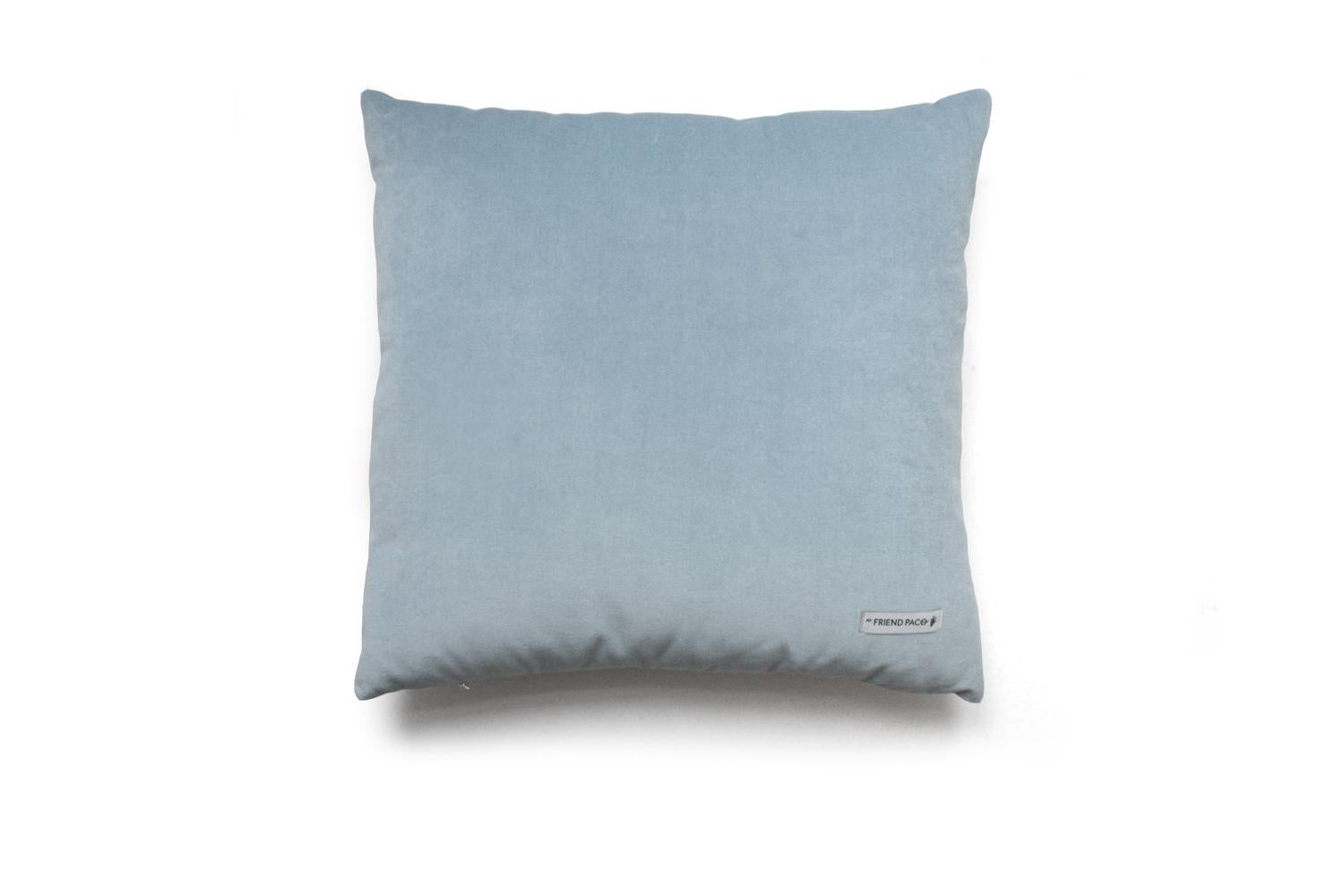 Sunrise Velvet Deluxe Handmade Decorative Pillow In New Condition For Sale In Viseu, PT