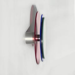 Sunset 182b, Wall Mirror with Plexiglass, Design Sculpture by Andreas Berlin