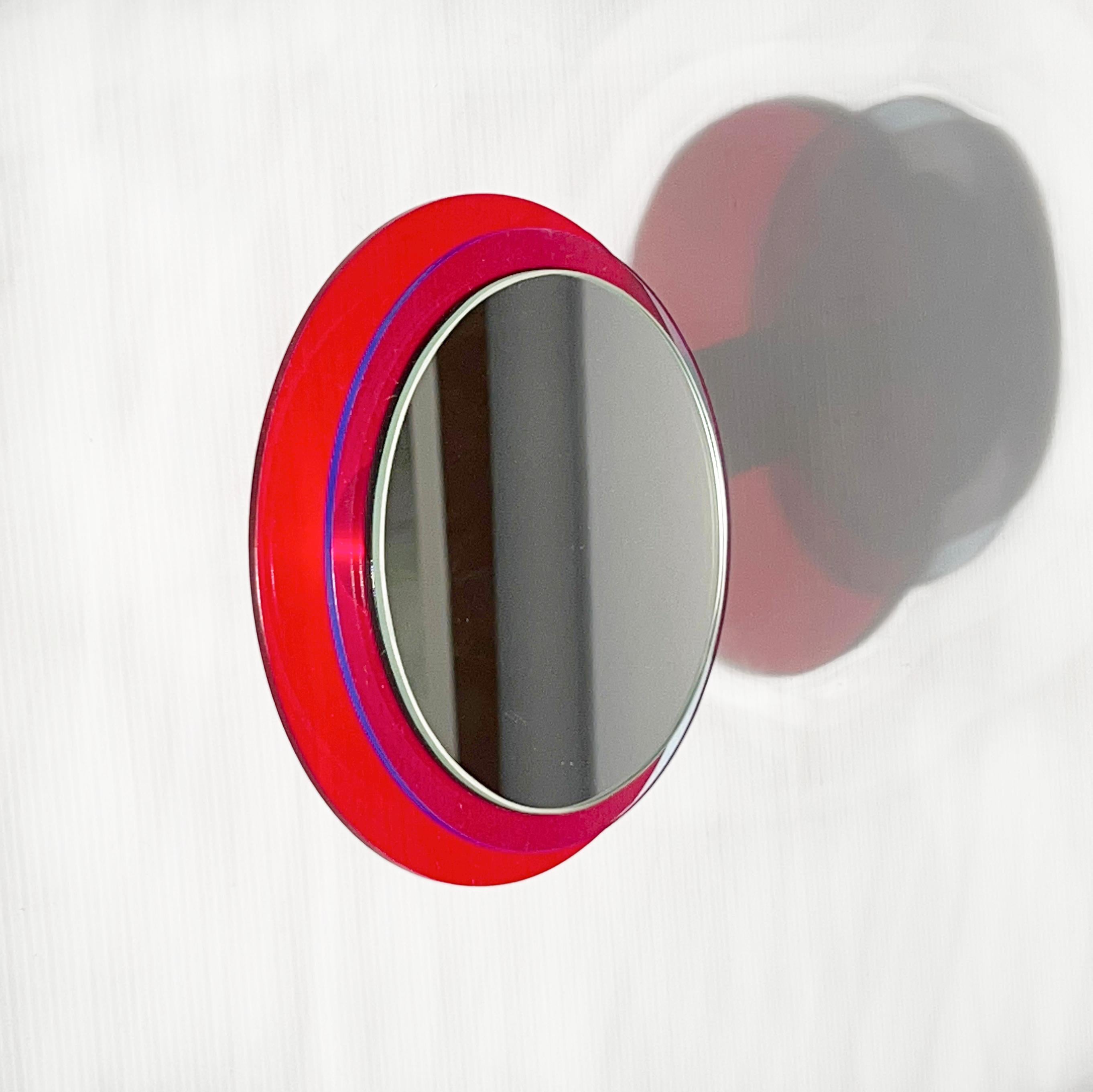 Aluminium Sunset 182b, miroir mural en plexiglas, sculpture design d'Andreas Berlin en vente