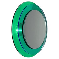 Sunset 182c, Wall Mirror with Plexiglass, Design Sculpture by Andreas Berlin