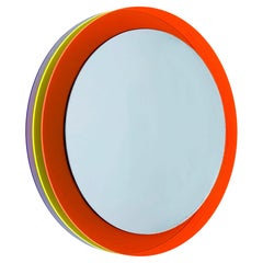 Sunset 343a, specchio da parete con plexiglass, scultura di design di Andreas Berlin