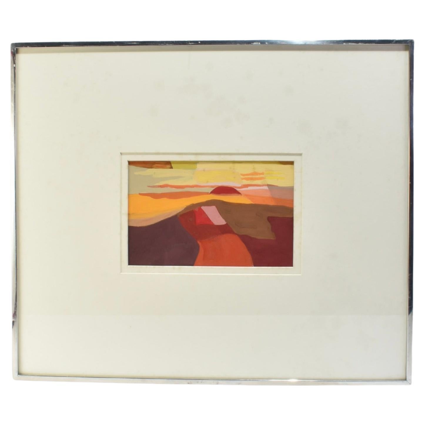 'Sunset Abstraction', Framed en venta