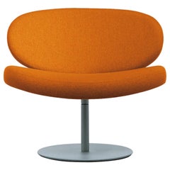 Sunset Armchair in Beech with Orange Hallingdal Fabric by Christophe Pillet