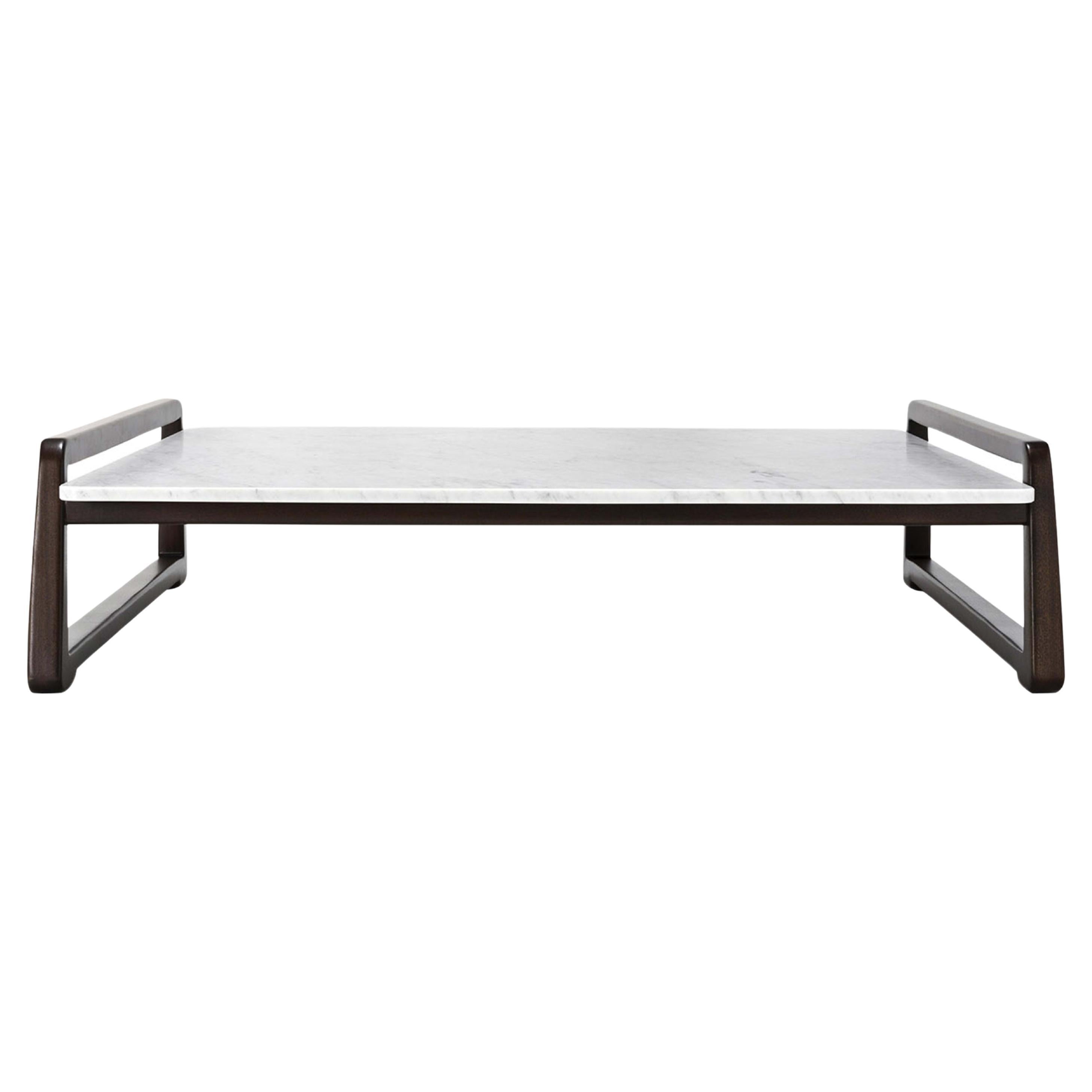 Sunset Barrique + Carrara Coffee Table by Paola Navone For Sale