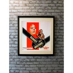 Sunset Blvd, Unframed Poster, 1950