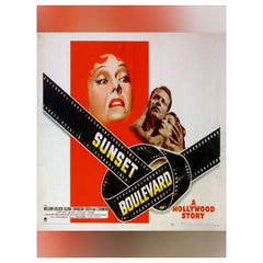 Sunset Blvd, Unframed Poster, 1950