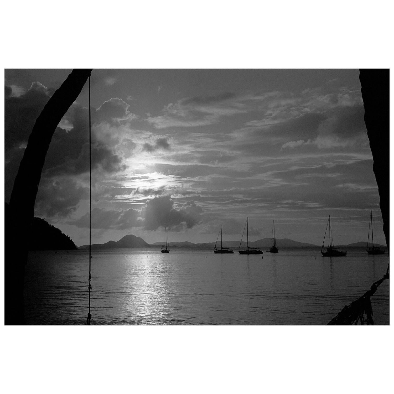 "Sunset Caribbean, " 1989 by Robin Rice For Sale