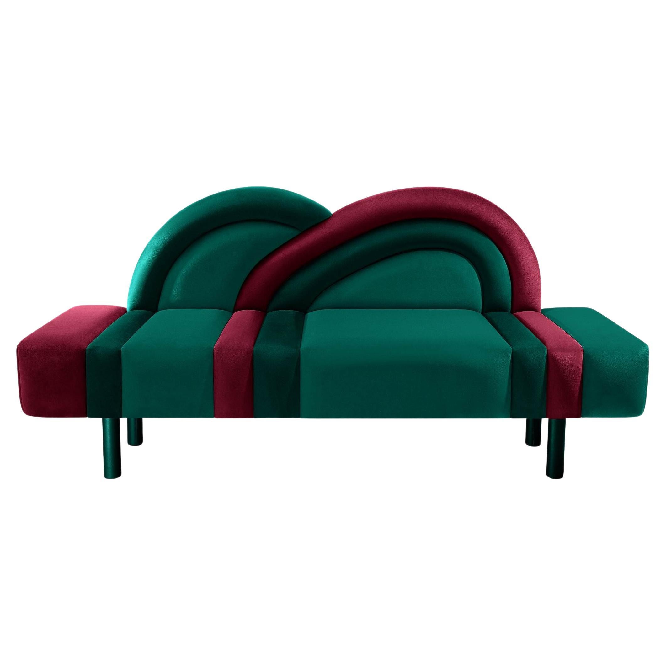 Sunset Zeitgenössisches und anpassbares Sofa von Luísa Peixoto  im Angebot