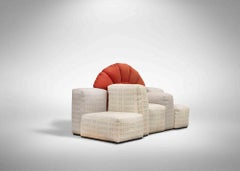 Sunset in New York, Vintage Sofa by Gaetano Pesce, Italy, 1980s