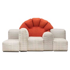 Sunset in New York, Vintage Sofa by Gaetano Pesce, Italy, 1980s