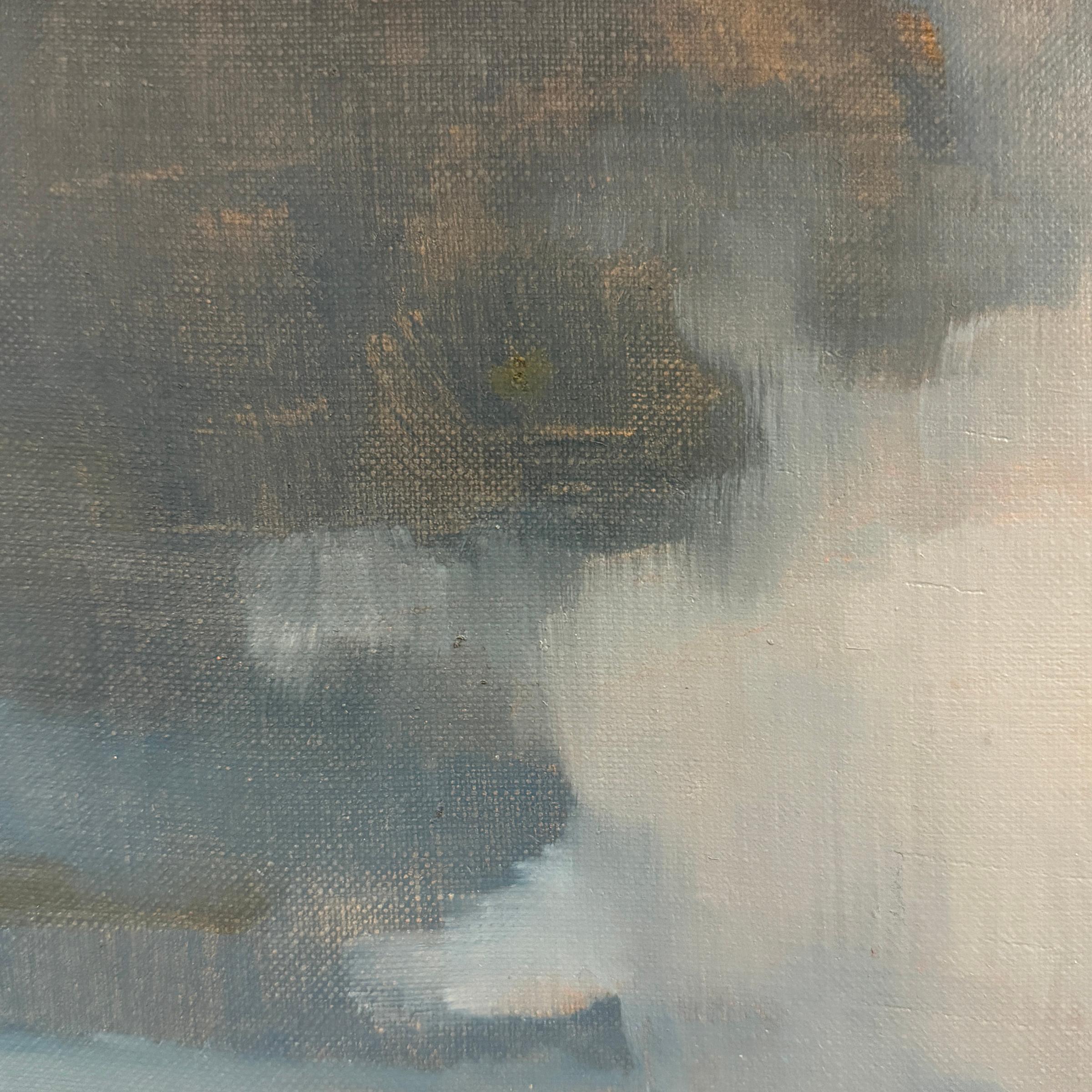 Paisaje al atardecer pintado por Mira Módly en venta 2