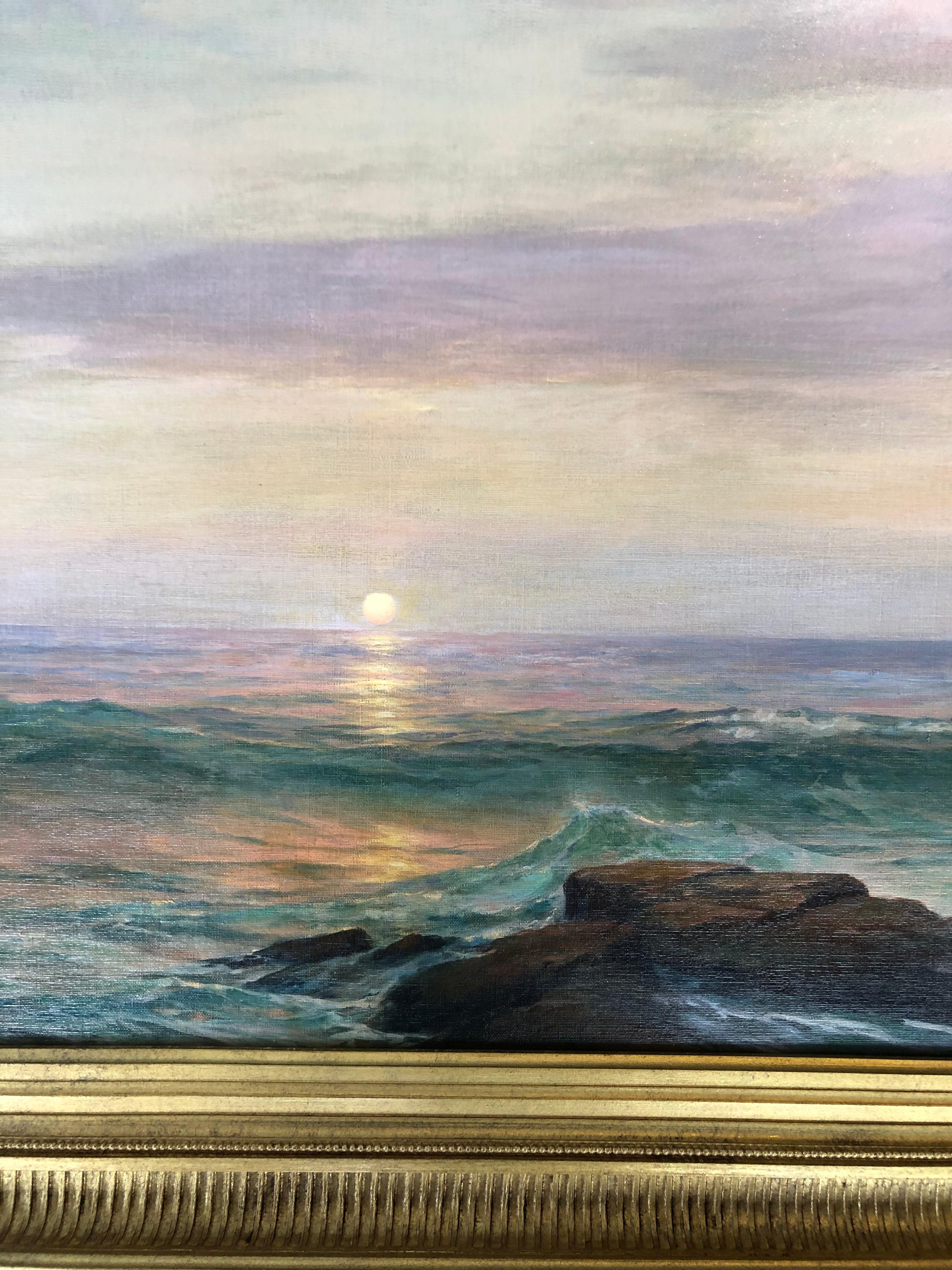 Victorian Sunset on the Coast by Warren Sheppard