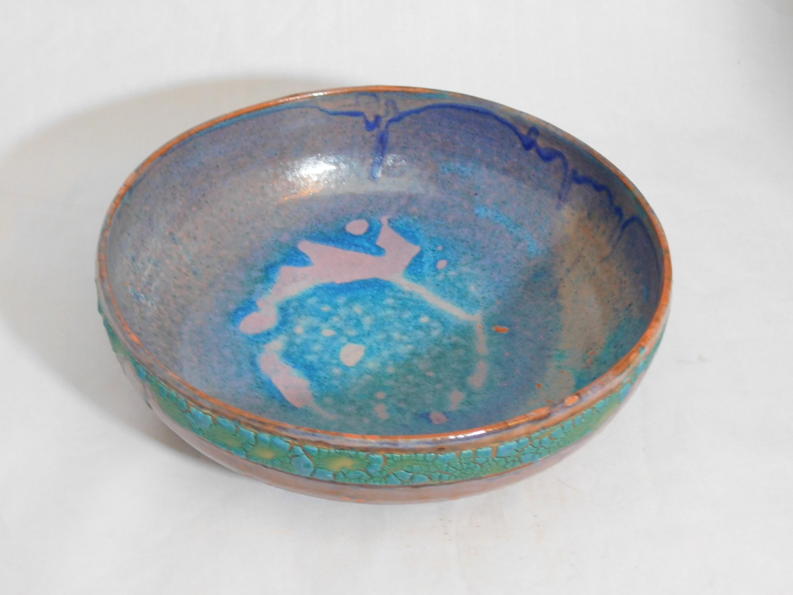 American Sunset Plaza Ceramic Bowl by Andrew Wilder, 2018 For Sale