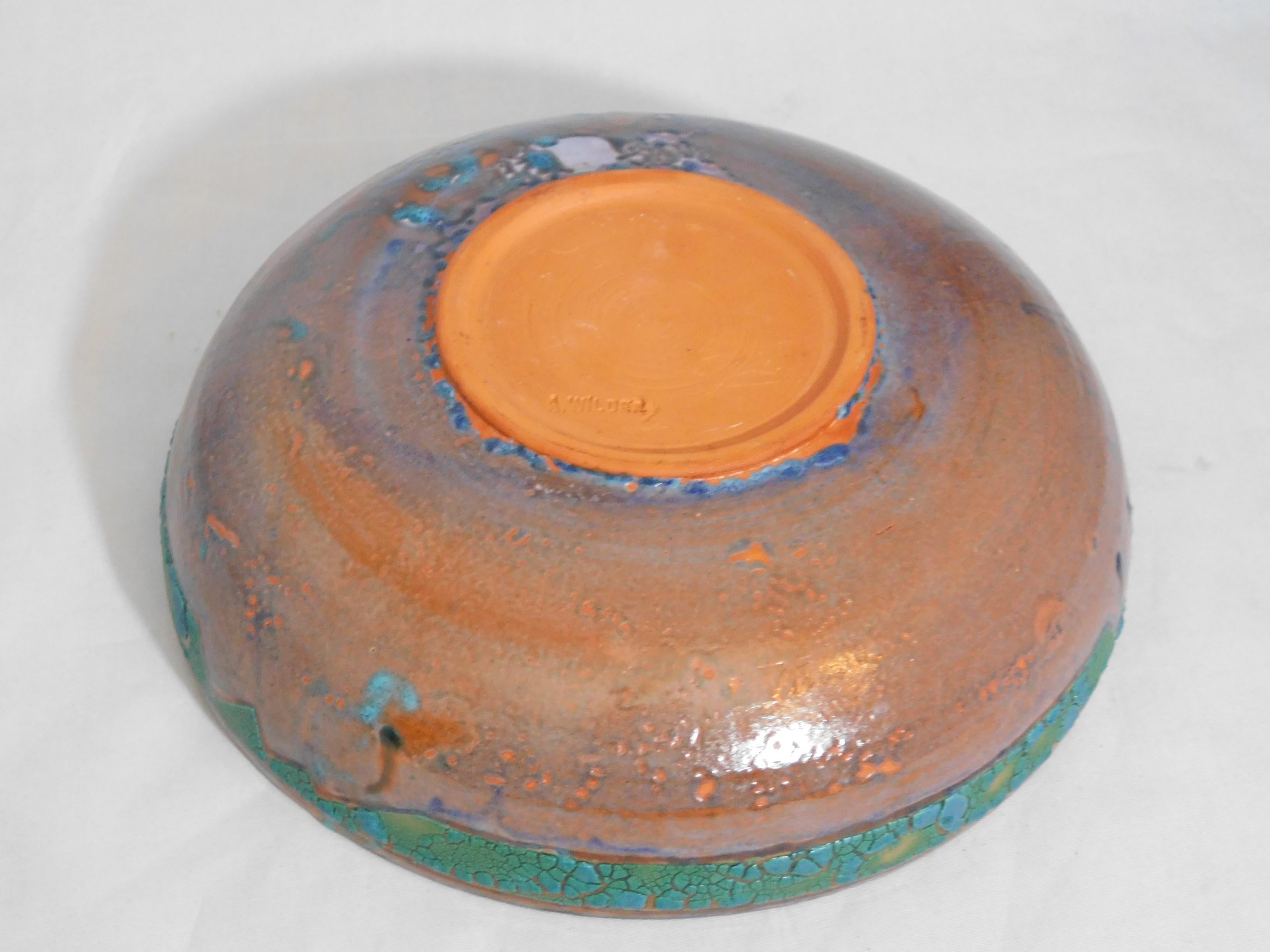 Sunset Plaza Ceramic Bowl by Andrew Wilder, 2018 In New Condition For Sale In Richmond, VA