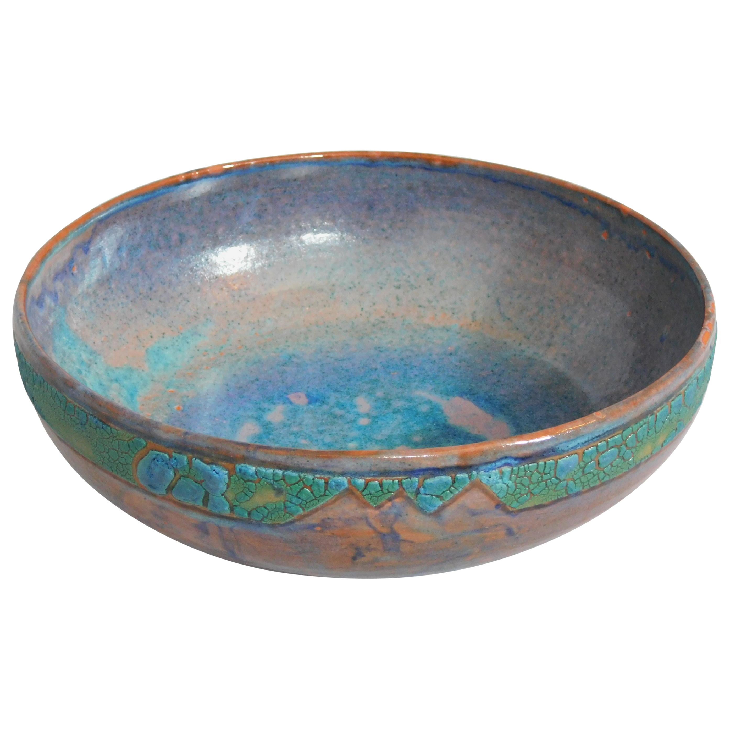 Sunset Plaza Ceramic Bowl by Andrew Wilder, 2018 For Sale