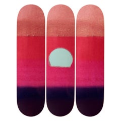 Sunset 'Purple' Skateboard Decks after Andy Warhol