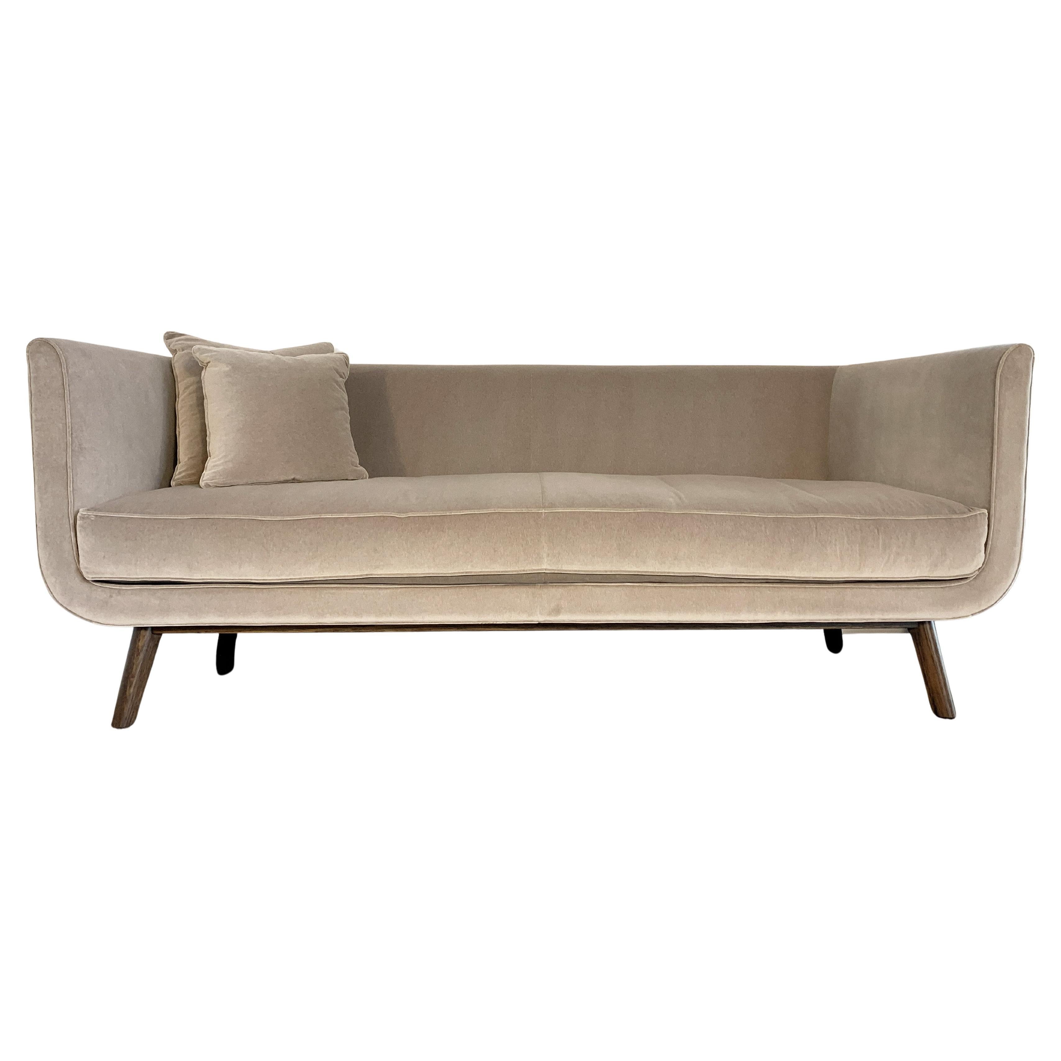 Sunset Rest Velvet Sofa by Damien Langlois-Meurinne, Frankreich, 2018