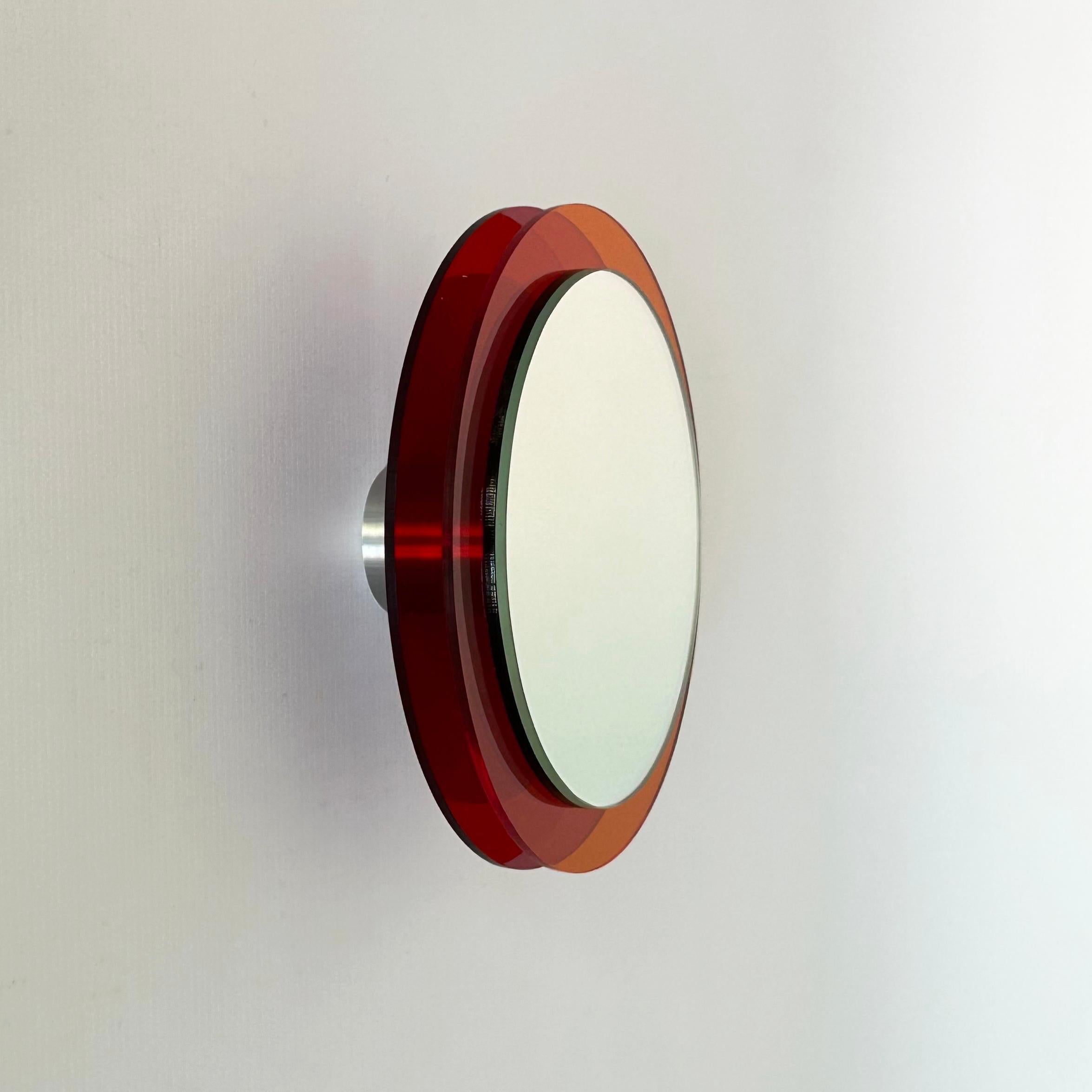 Alluminio Sunset Set 2a, Specchi da parete con plexiglass, design scultura di Andreas Berlin in vendita