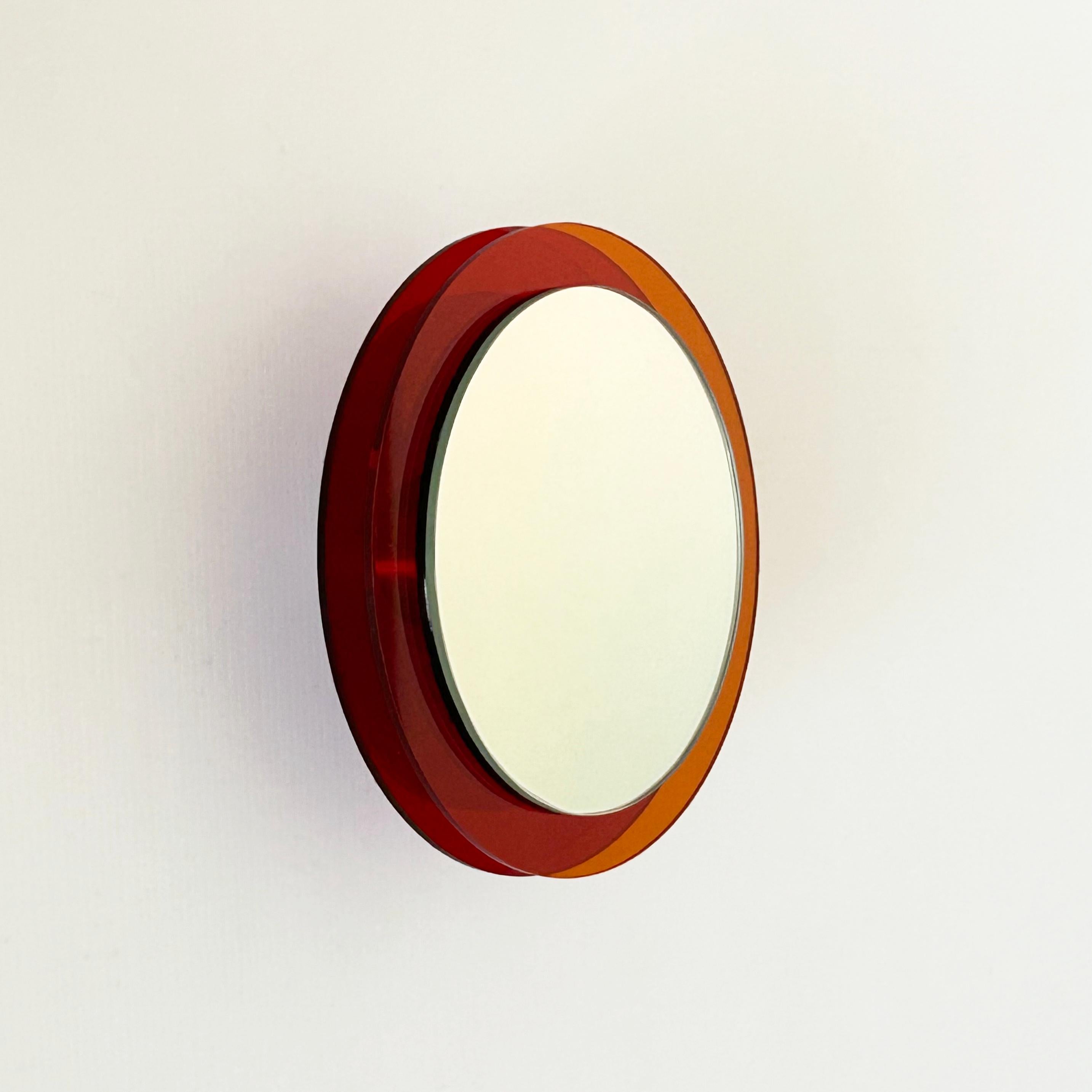 Sunset Set 2a, Specchi da parete con plexiglass, design scultura di Andreas Berlin in vendita 1
