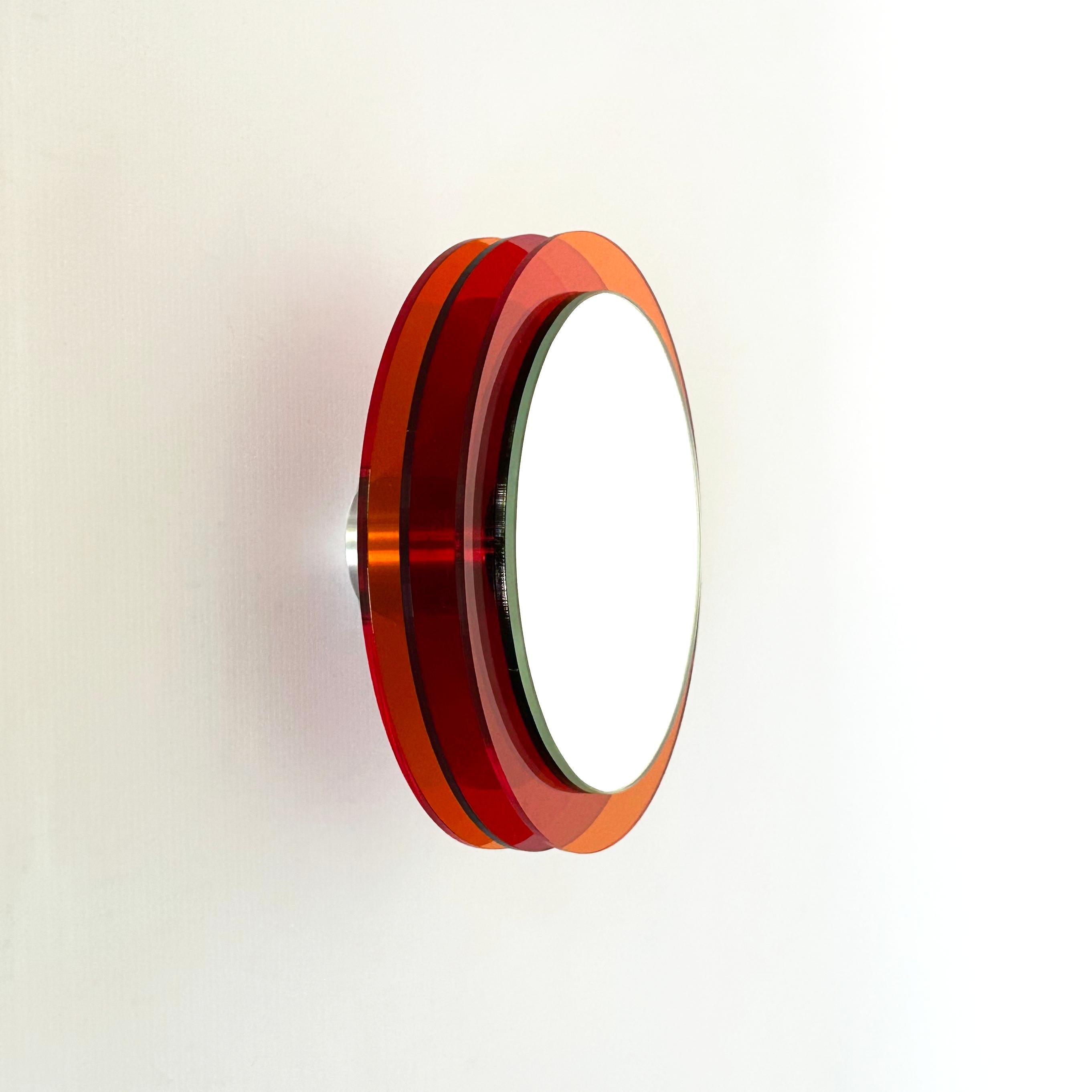 Sunset Set 2a, Specchi da parete con plexiglass, design scultura di Andreas Berlin in vendita 3