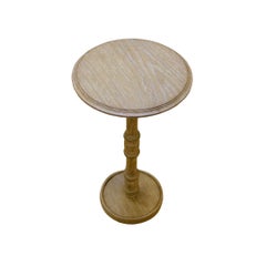 Sunset Side Table, in Riviera Oak, by August Abode