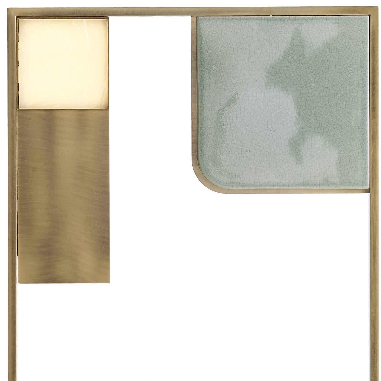 Italian Sunset Tall Lamp For Sale