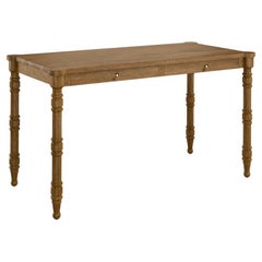 Sunset Writing Desk in Riviera Oak, by August Abode