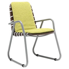 Sunset Yellow Dining Armchair by Paola Navone