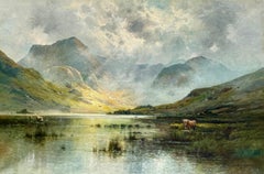 "Sunshine and Shadows in the Highlands" by Alfred de Breanski