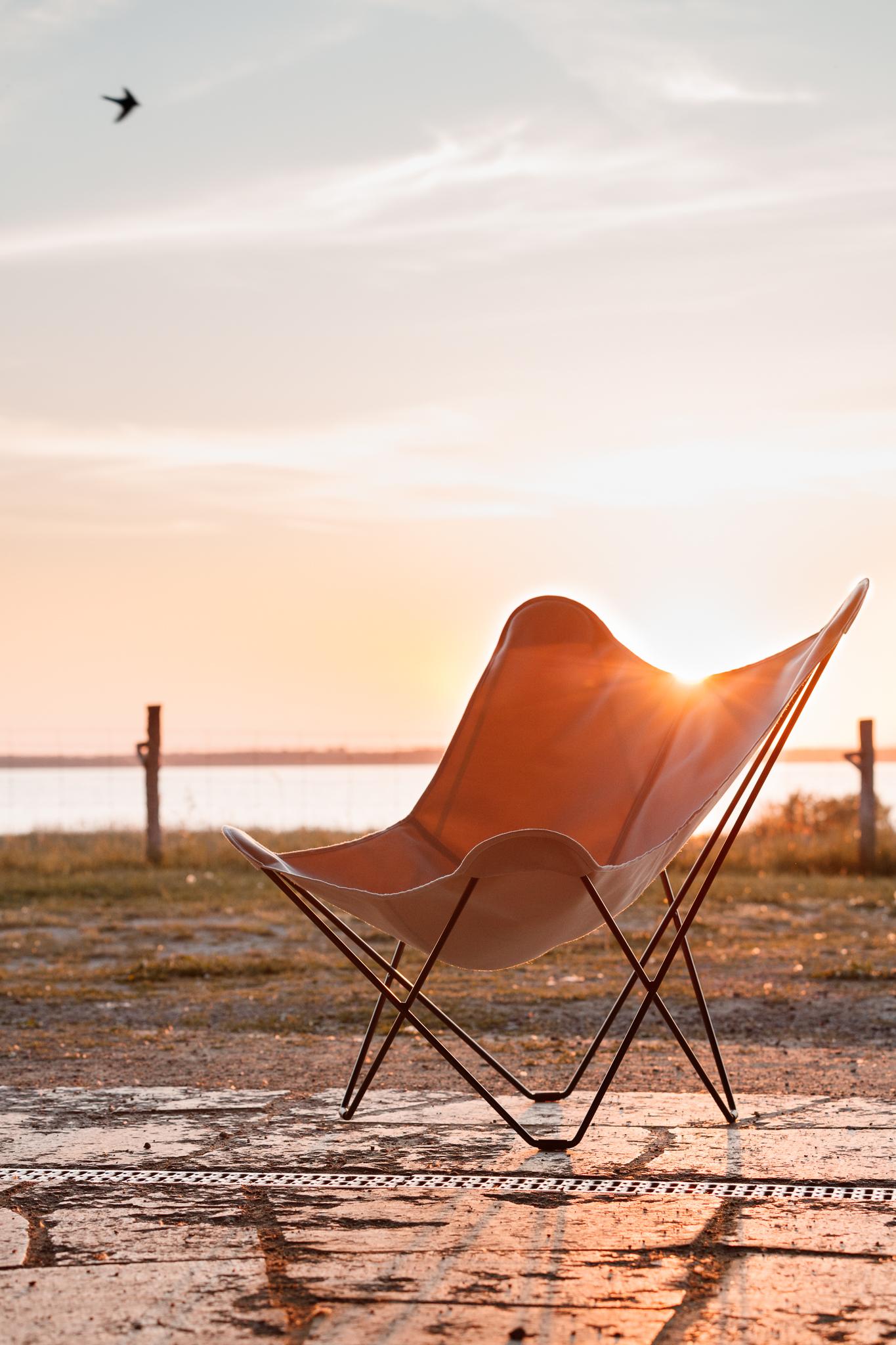 Other Sunshine Mariposa Outdoor Lounge Chair by Cuero Design For Sale