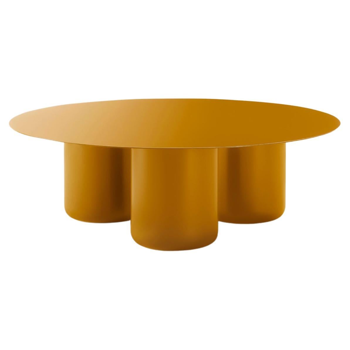 Sunshine Yellow Round Table by Coco Flip