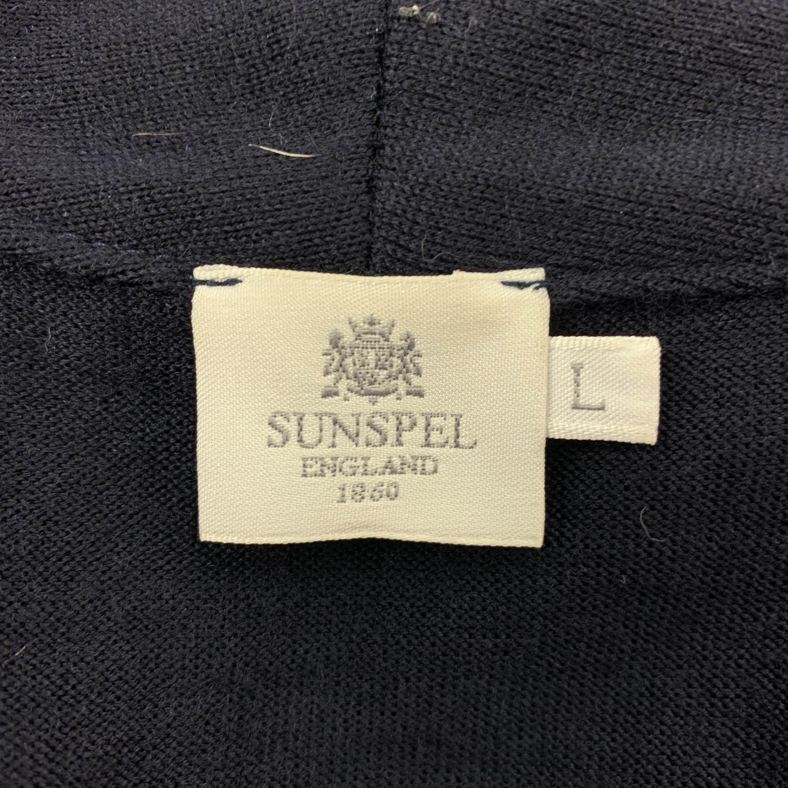 sunspel mens cardigan
