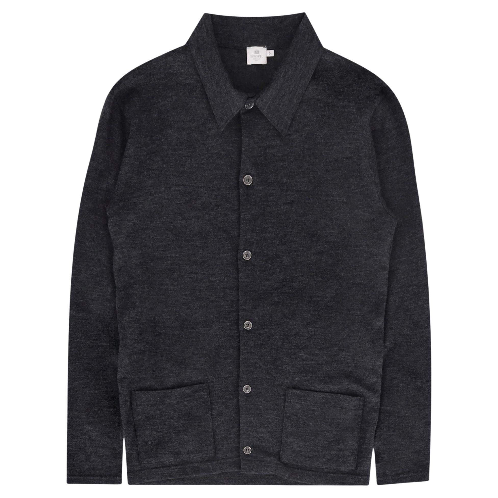Cardigan in lana Sunspel in vendita