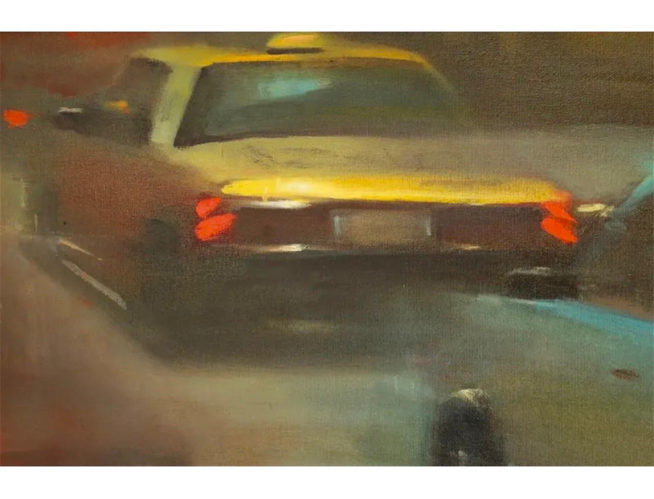 Großes Suong Yangchareon Thai American Photorealist, LA California Street, Gemälde im Angebot 4