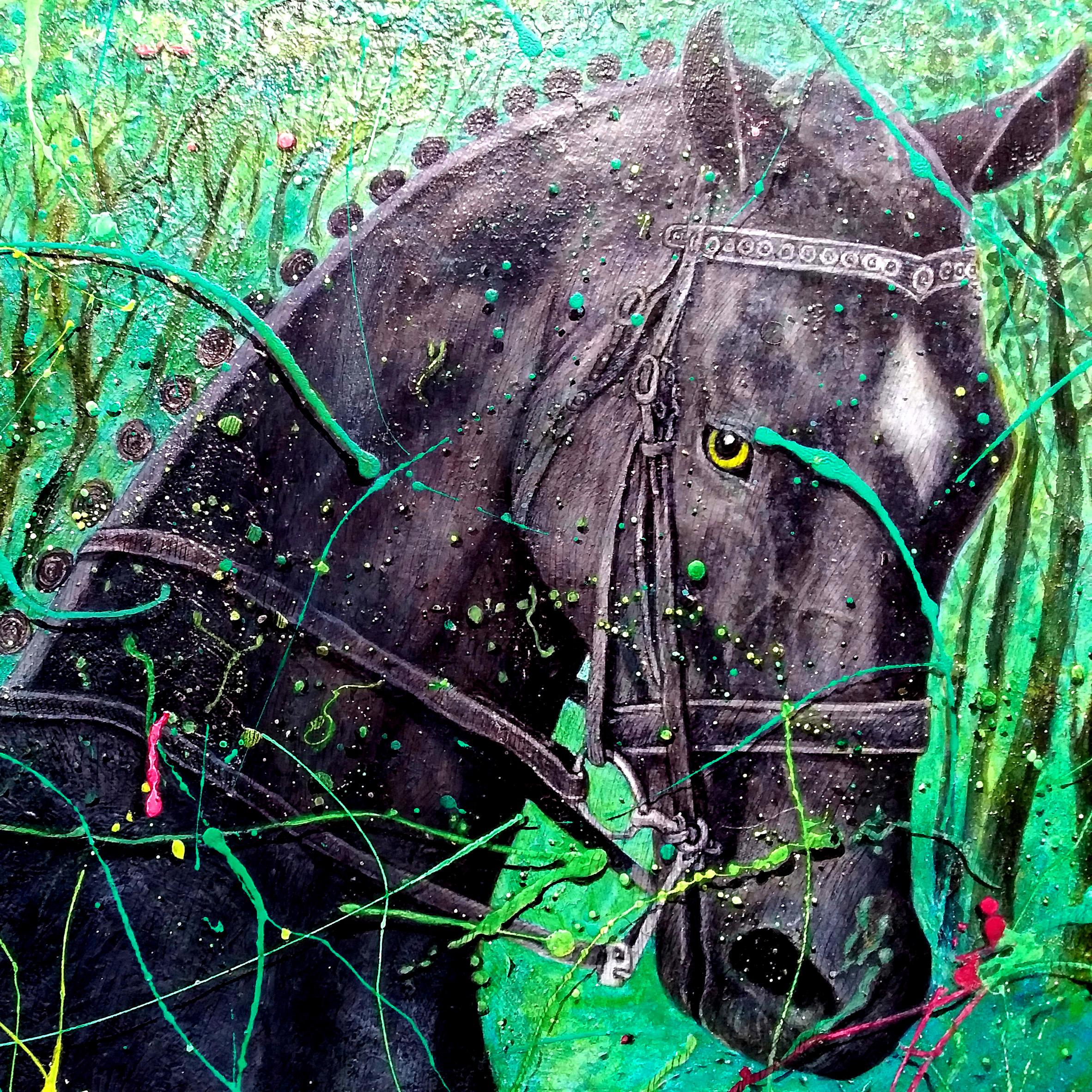 Il viaggio #5 - Painting Art Déco di Supantono