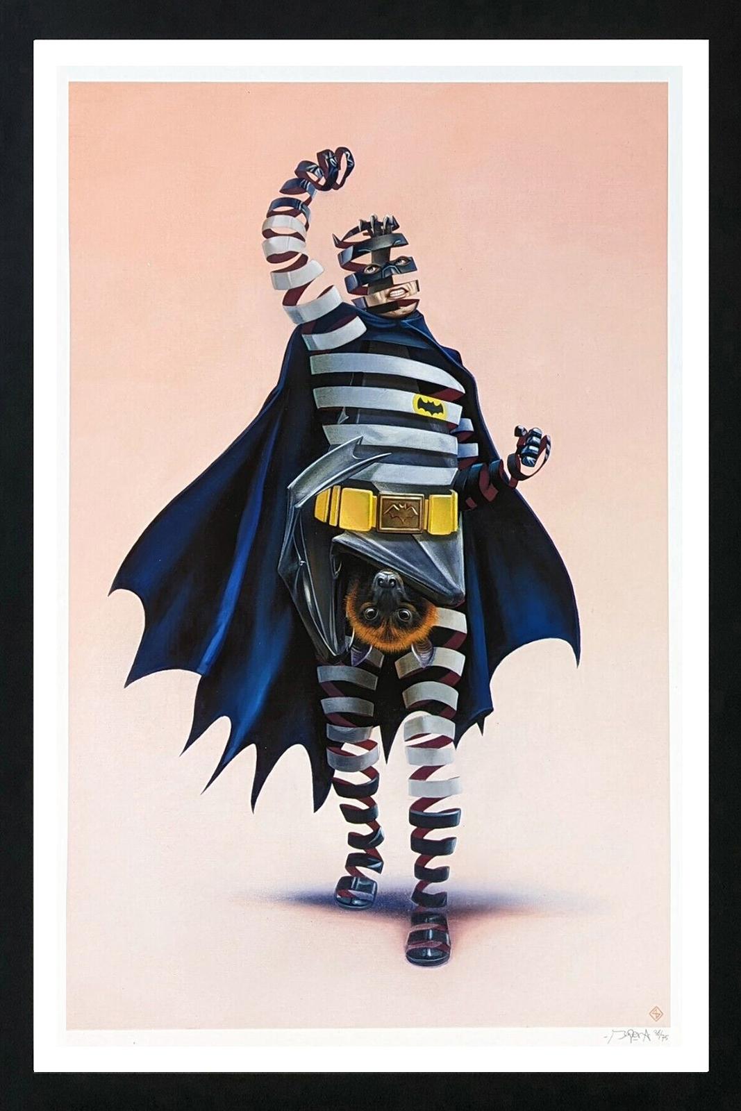 Super A (Stefan Thelen) Portrait Print – BATMAN