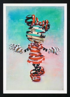 ENCAGED MICKEY & ENCAGED MINNIE DIPTYCH